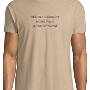 no buone intenzioni